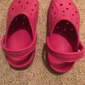 Hot Pink Crocs